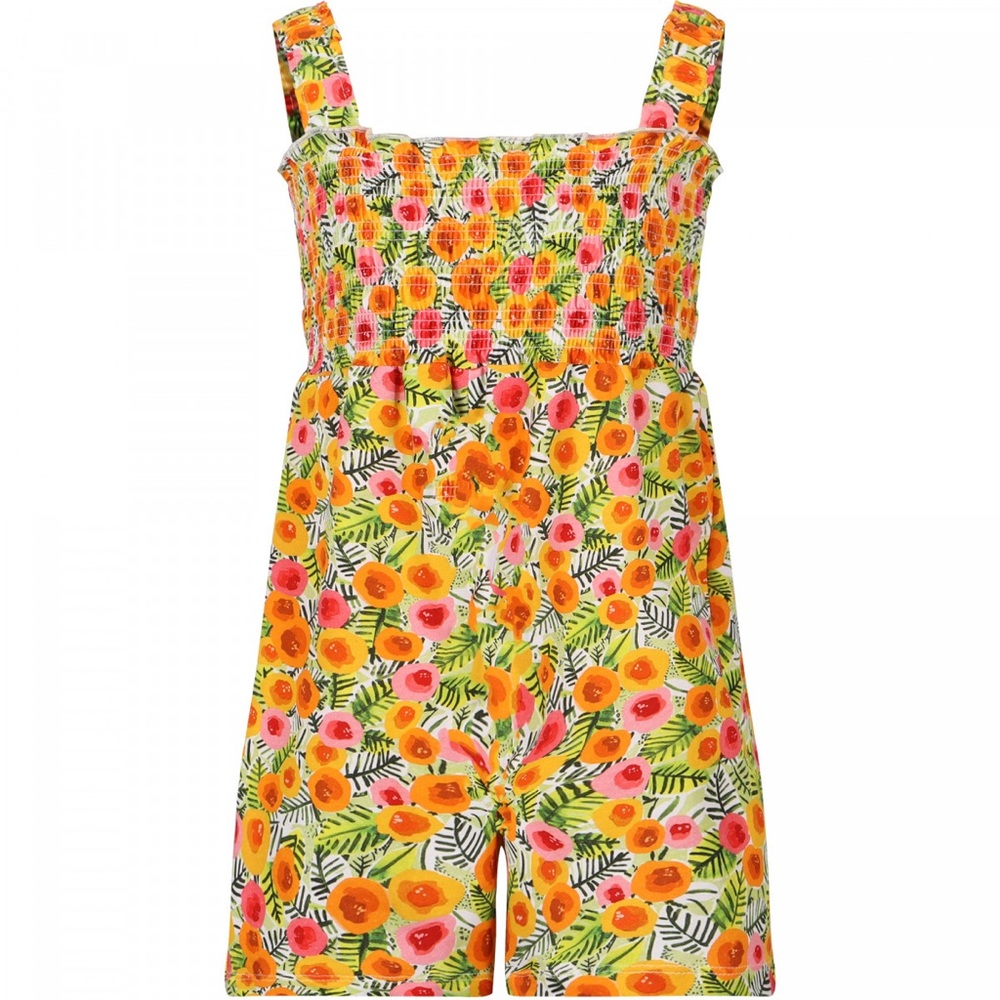 Mayoral floral flower Romper size 4